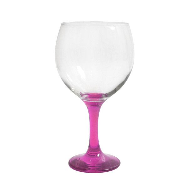 OP BESTELLING: Gin & Tonic glas roze 645ml