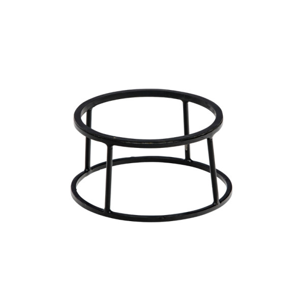 Zwarte buffetverhoger 22/24 x 12 cm