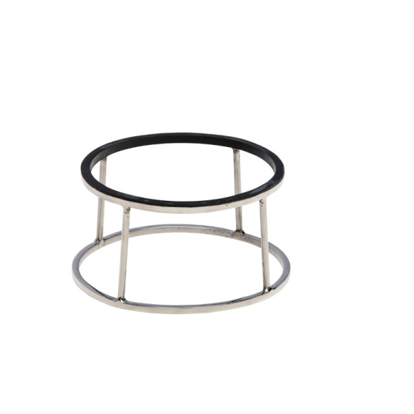 RVS buffetverhoger 22/24 x 12 cm