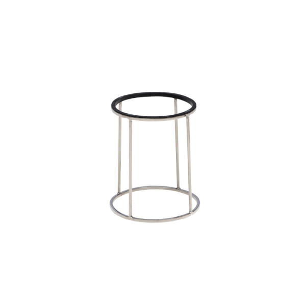 RVS buffetverhoger 22/24 x 28 cm