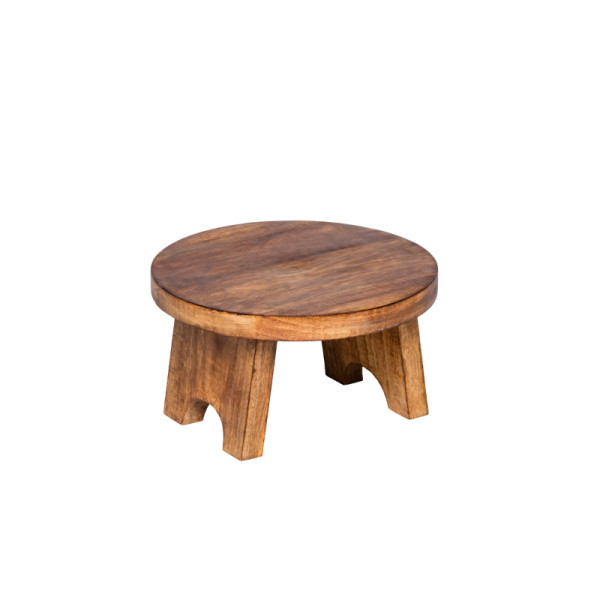 Buffetverhoger mangohout 30 x 17 cm