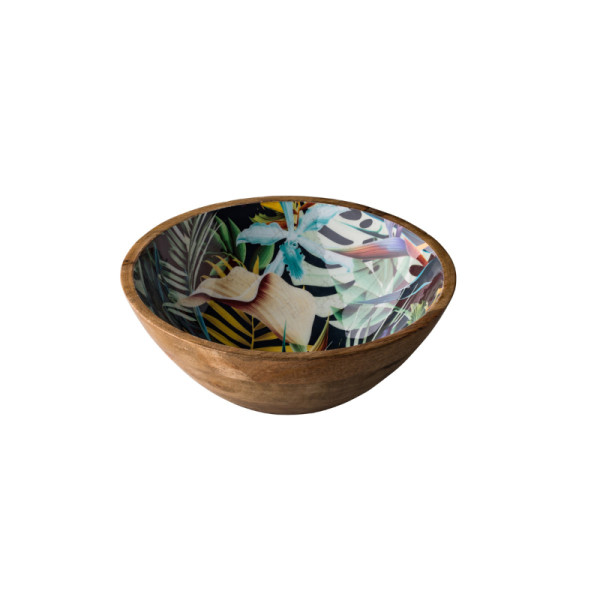 Kom Botanic mangohout 30 x 12 cm