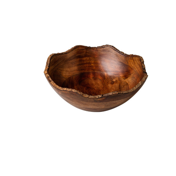 Kom Nature mangohout  30 x 12 cm