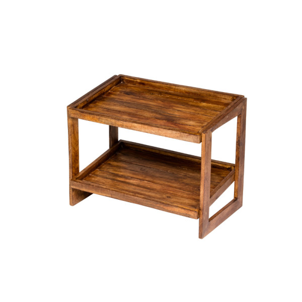 Buffet kast mangohout 32 x 58 x 44 cm
