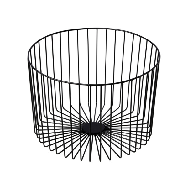 Stalen presentatiemand zwart 33 x 23 x 33 cm