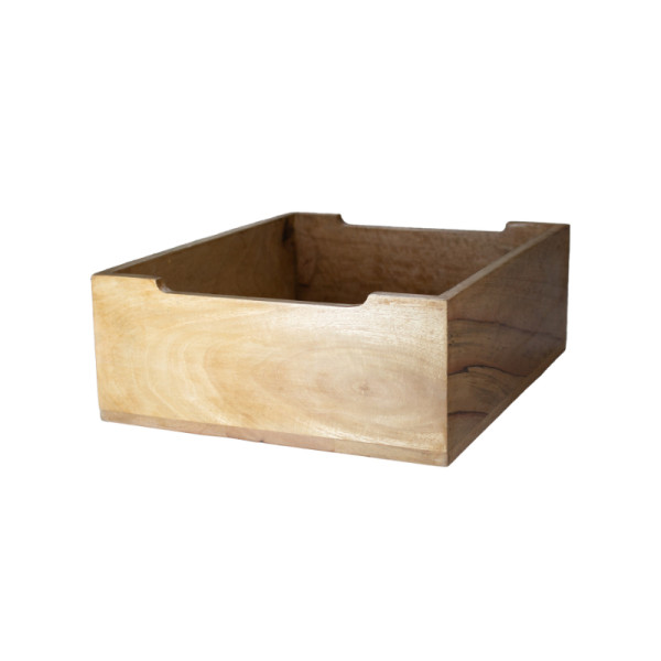 Buffet bak GN 1/2 mangohout  35 x 29 x 12 cm