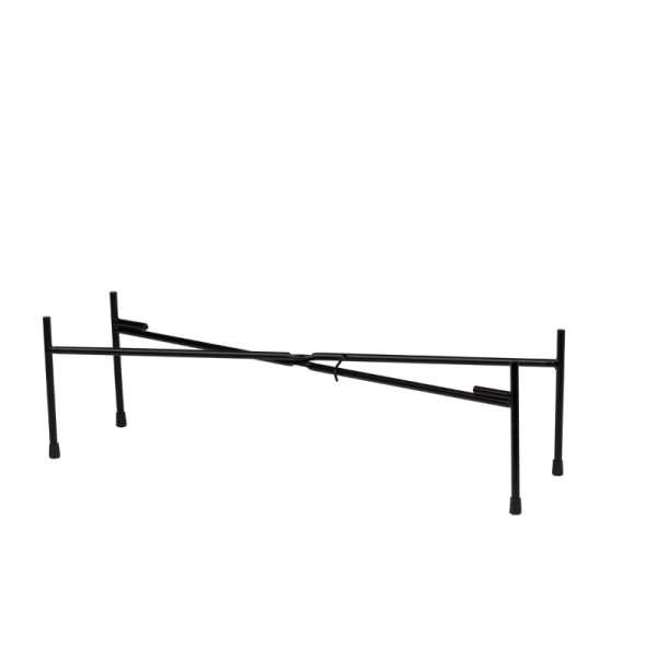 Verhoger zwart 63,5 x 21,5 x 19 cm