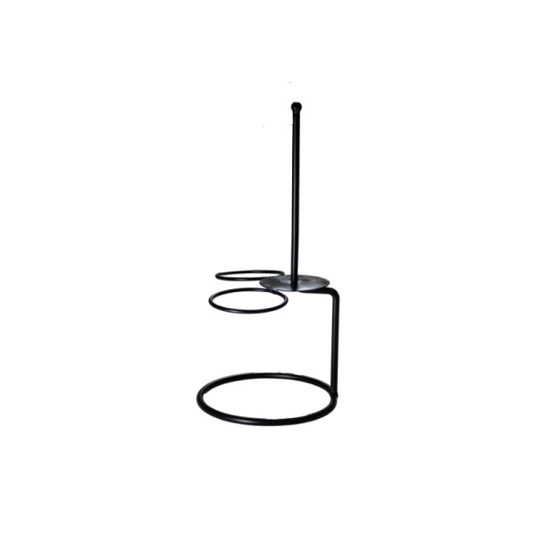 Donut/uienring standaard zwart