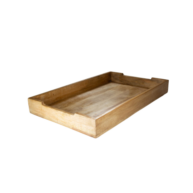 Buffet bak GN 1/1 mangohout 55,5 x 35 x 6,5 cm