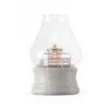 Aladdin Clear Painted White (per stuk)