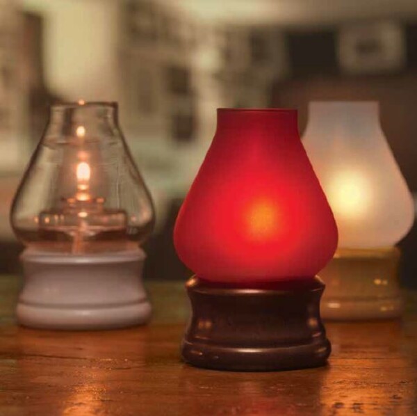 Aladdin Frosted Red Dark Wood (per stuk) - Afbeelding 2