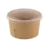 Kraft/PLA <br /> foodcontainer <br /> 90 ml Ø 7.5 x 4.5 cm <br /> (50 stuks) - Afbeelding 2