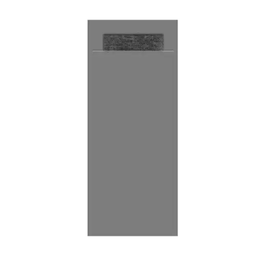 Gekleurd Bestekzakje <br /> Shark + Zwart 200 x 85 mm <br /> (per 1000)
