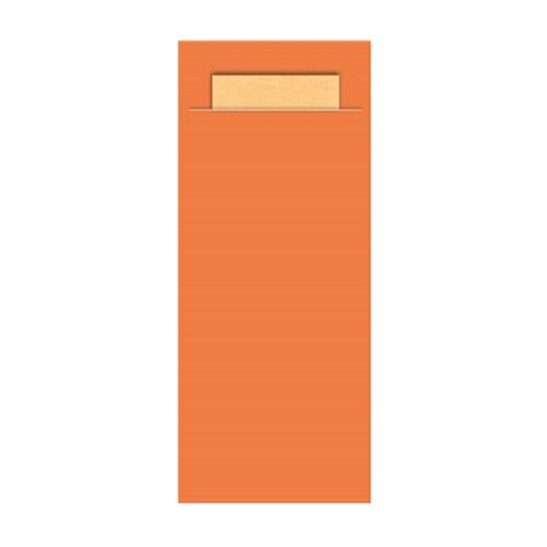 Gekleurd Bestekzakje <br /> Sunrise + Yellow 200 x 85 mm <br /> (per 1000)