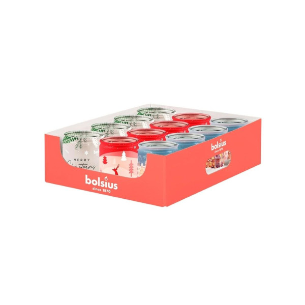 Bolsius Geurglas True Glow (12 stuks)