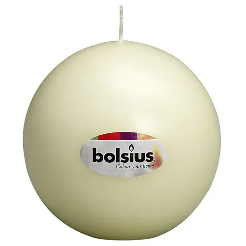 Bolsius Bolkaars <br /> Ivoor <br /> Ø 7 cm (per stuk)