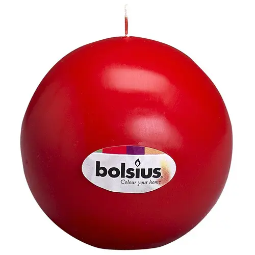 Bolsius Bolkaars <br /> Rood <br /> Ø 7 cm (per stuk)