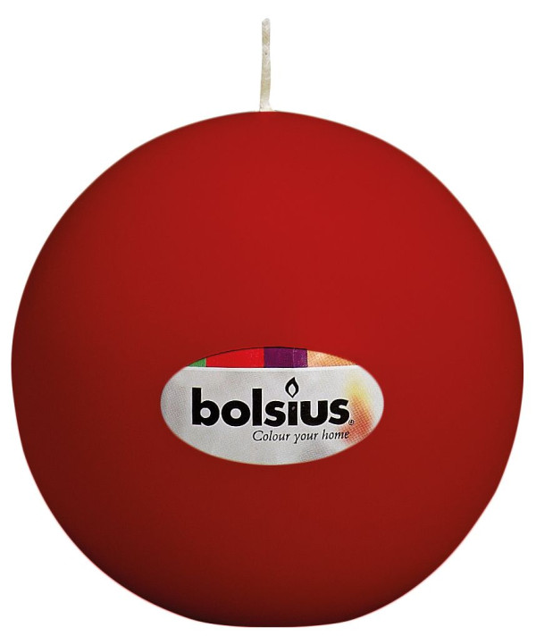 Bolsius Bolkaars <br /> Wijnrood <br /> Ø 7 cm (per stuk)