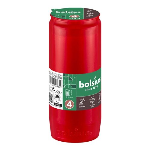 Bolsius Compolight Nr. 4 Rood (per stuk)