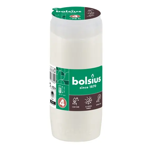 Bolsius Compolight Nr. 4 Wit (per stuk)