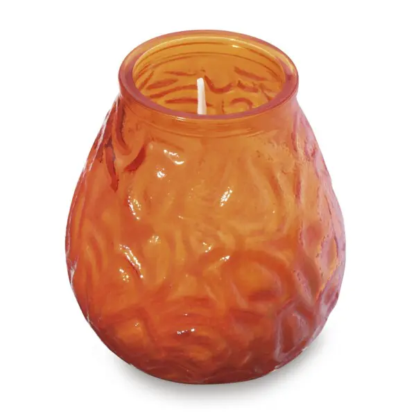 Bolsius Terraskaars 'Lowboy' Oranje (per stuk)