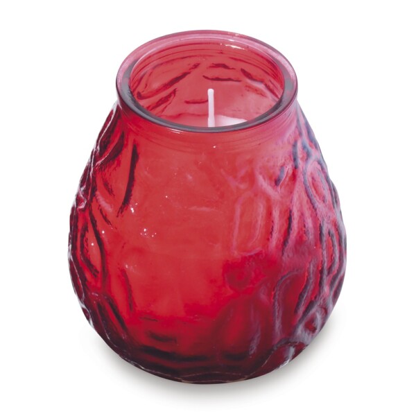 Bolsius Terraskaars 'Lowboy' Rood (per stuk)