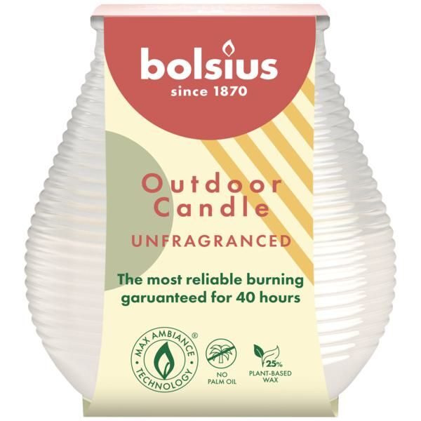 Bolsius Patiolight True Citronella White (per stuk)