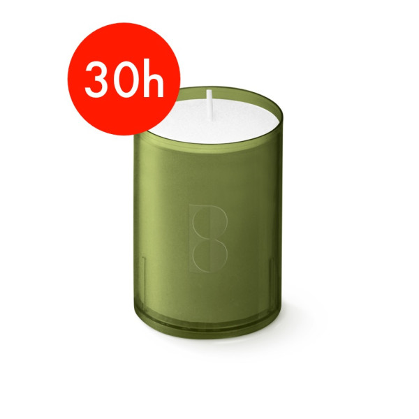 Bolsius Professional ReLight 30 uur Navullingen Olijfgroen (80 stuks) - Afbeelding 2