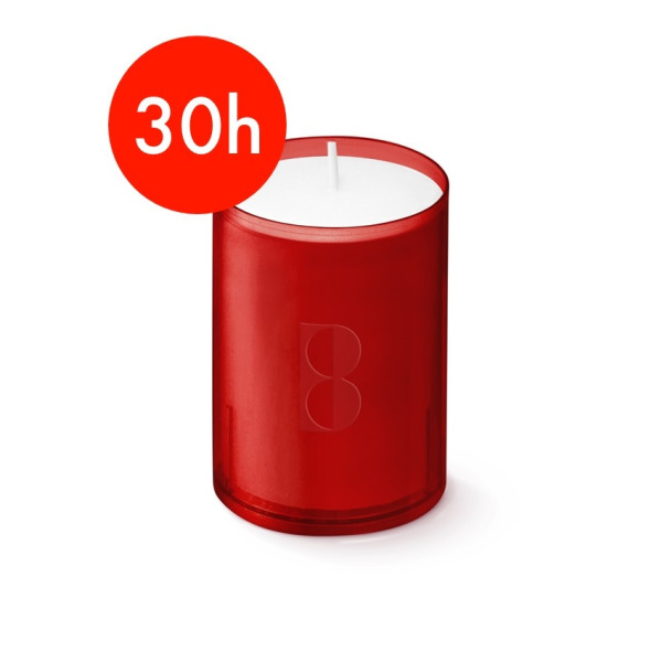 Bolsius Professional ReLight 30 uur Navullingen Rood (80 stuks) - Afbeelding 2