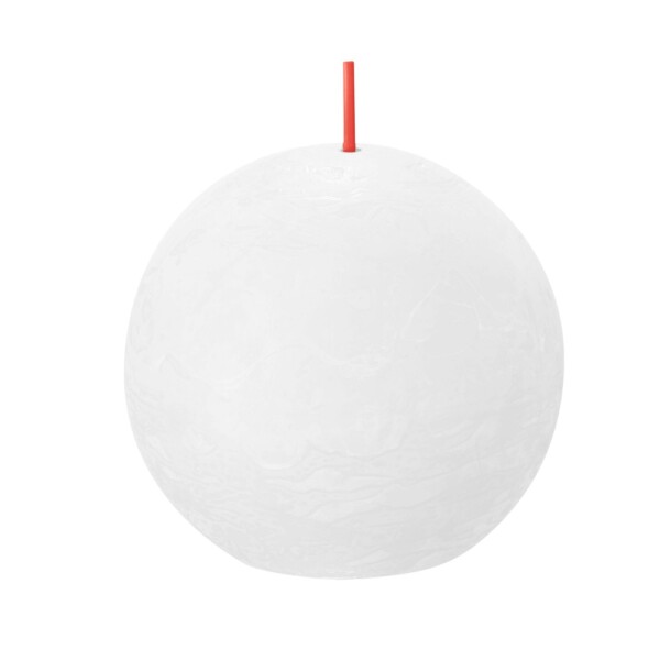 Bolsius Bolkaars <br /> Cloudy White <br /> Ø 7.6 cm (per stuk)