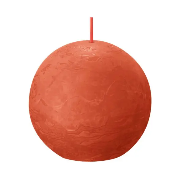 Bolsius Bolkaars <br /> Earthy Orange <br /> Ø 7.6 cm (per stuk)