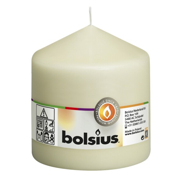 Bolsius Stompkaars Ivoor 100/98 (per stuk)