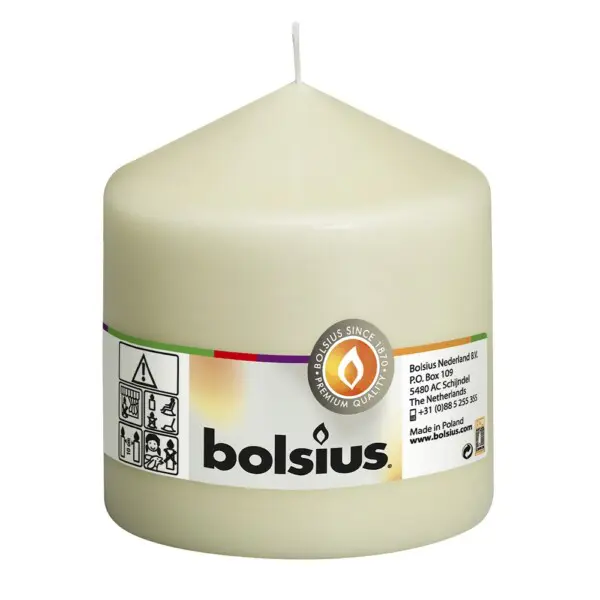 Bolsius Stompkaars Ivoor 100/98 (per stuk)