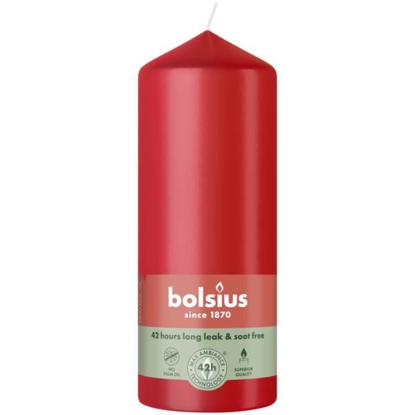Bolsius Stompkaars Delicate Red 150/60 (per stuk)