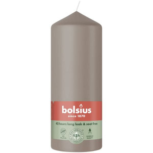 Bolsius Stompkaars Light Taupe 150/60 (per stuk)