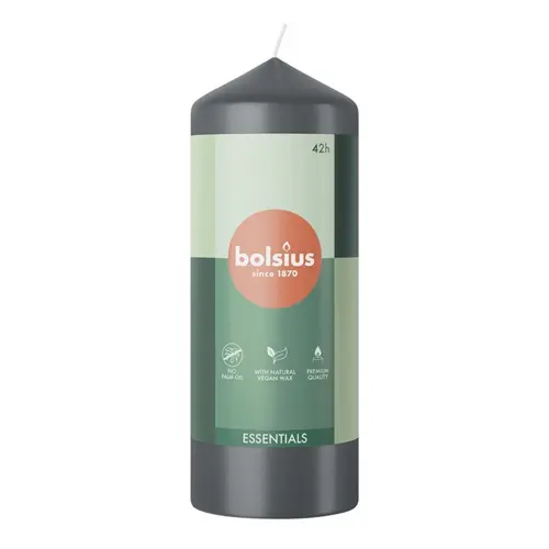 Bolsius Stompkaars Stormy Grey 150/58 (per stuk)