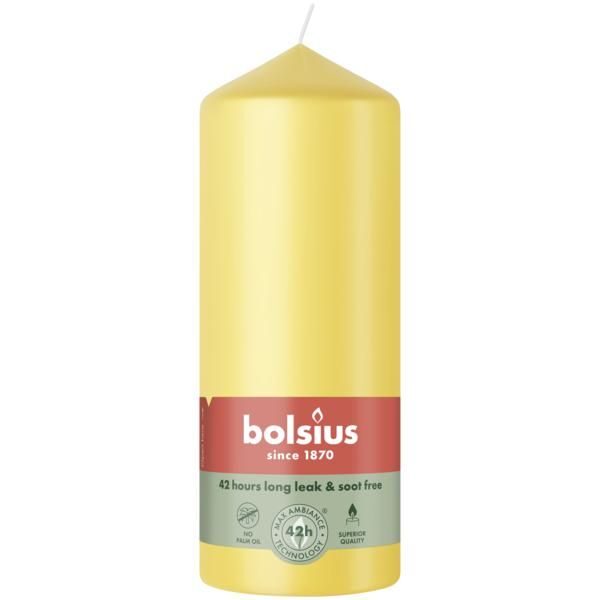Bolsius Stompkaars Sunny Yellow 150/60 (per stuk)