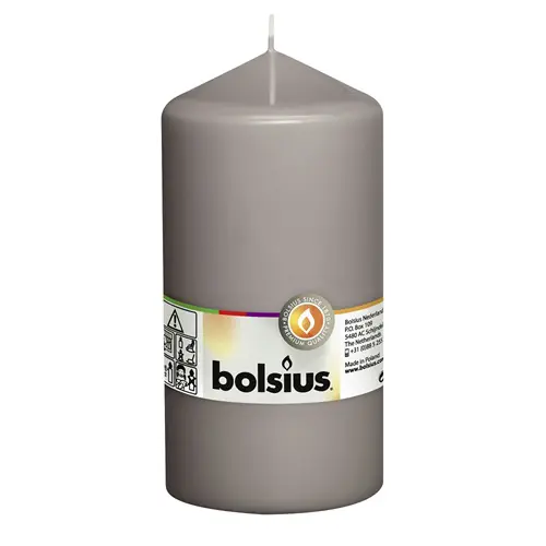 Bolsius Stompkaars Warm Grijs 150/78 (per stuk)