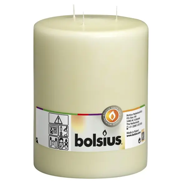Bolsius Multilont Stompkaars Ivoor 200/150 (per stuk)