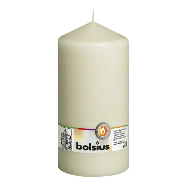 Bolsius Stompkaars Ivoor 200/98 (per stuk)