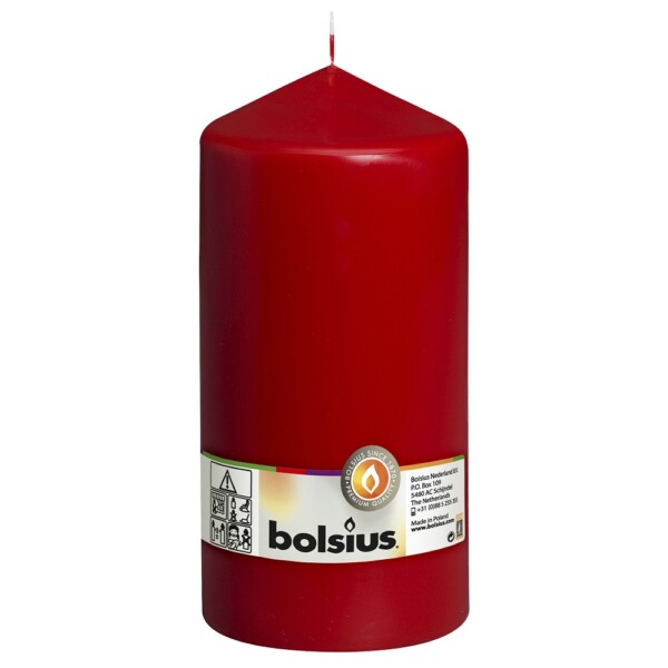 Bolsius Stompkaars Rood 200/98 (per stuk)