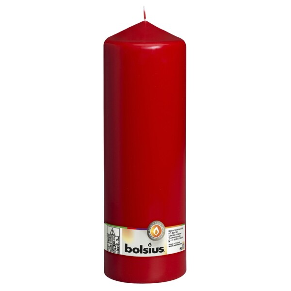 Bolsius Stompkaars Rood 300/98 (per stuk)