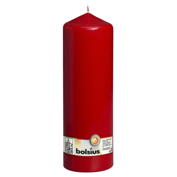 Bolsius Stompkaars Rood 300/98 (per stuk)