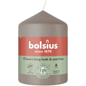 Bolsius Stompkaars 80/60 Licht Taupe (per stuk)