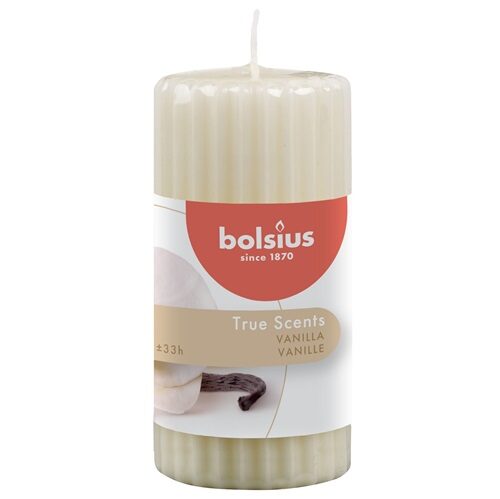 Bolsius Geurstompkaars 120/60 True Scents Vanilla (6 stuks)