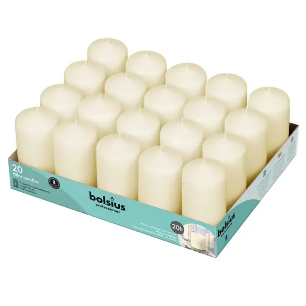 Bolsius Professional Stompkaars Ivoor 100/50 (per stuk)