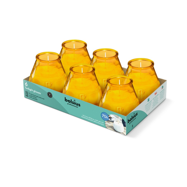 Bolsius Twilight Amber (6 stuks)