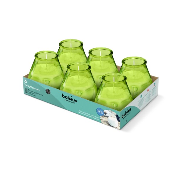 Bolsius Twilight Lemon (6 stuks)