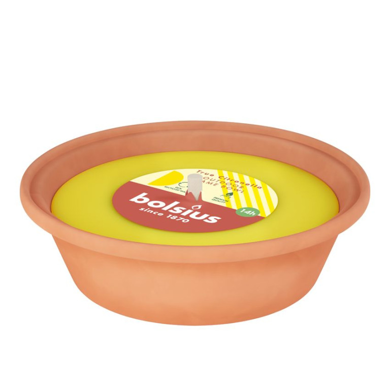 Bolsius Vlamschaal 230/60 True Citronella (9 stuks)