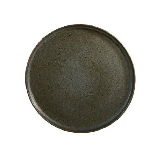 Bord Met Opstaande <br /> Rand Stonegreen <br /> Q Authentic Ø 26.5 cm